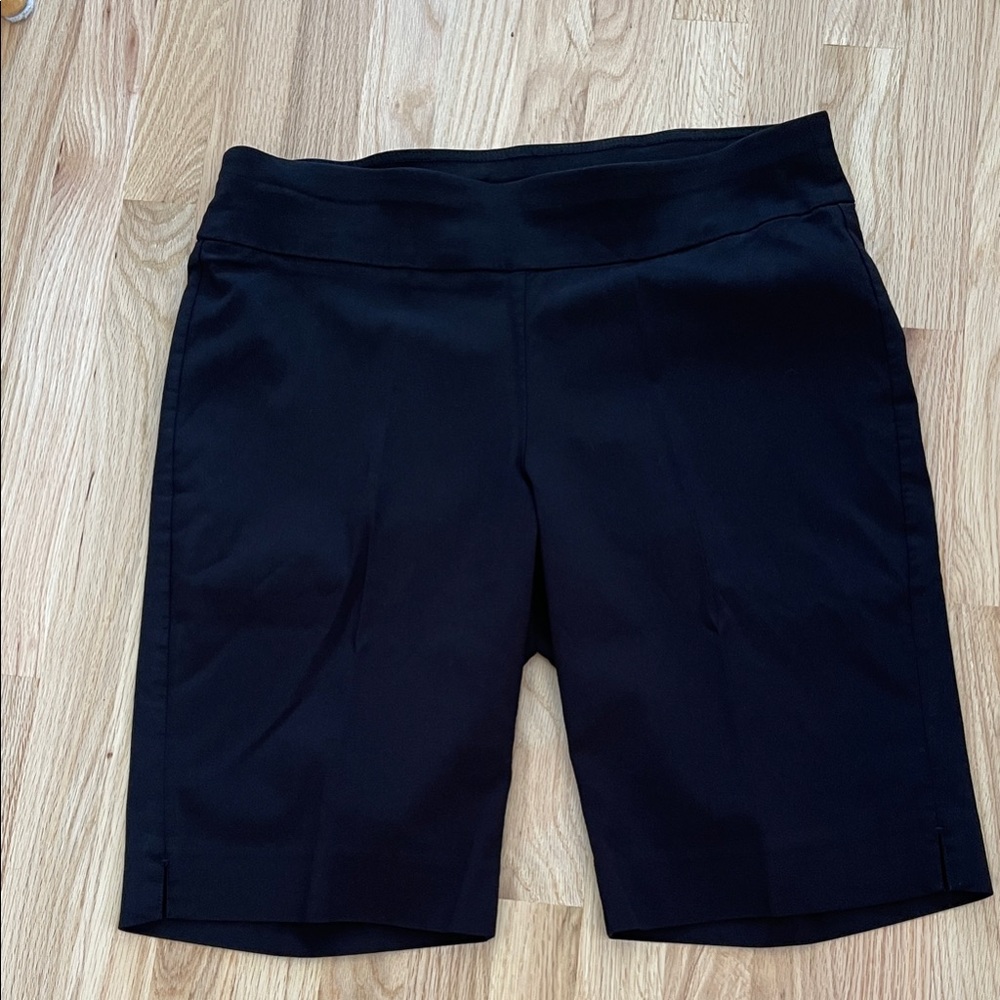 Ruby Rd. Women's Classic Black Bermuda Shorts